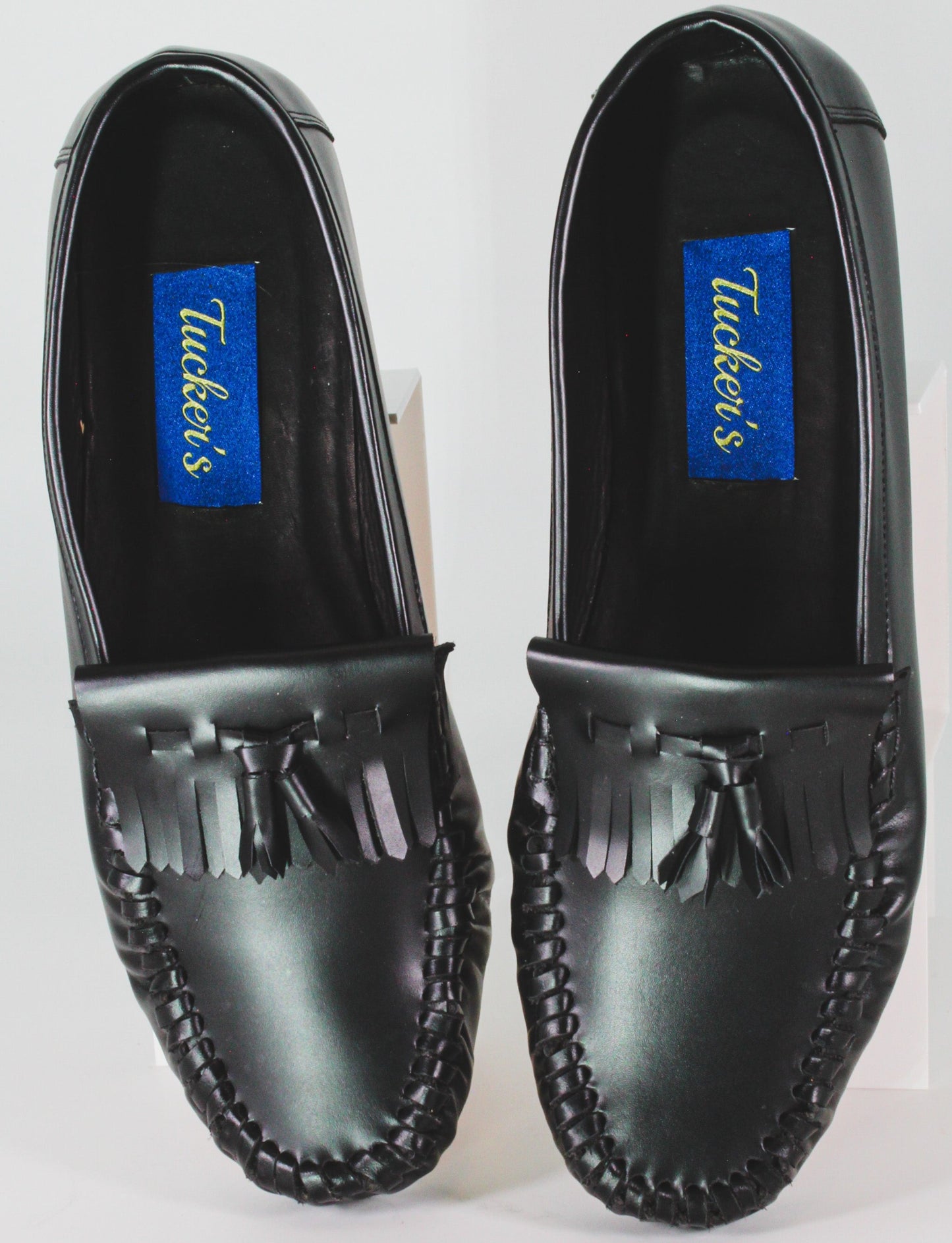 Black Leather Loafer