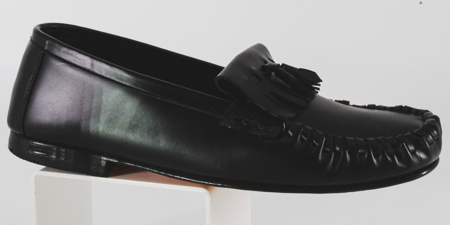 Black Leather Loafer