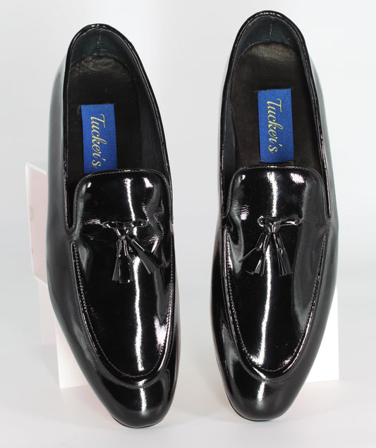 Black Patent Leather Loafer