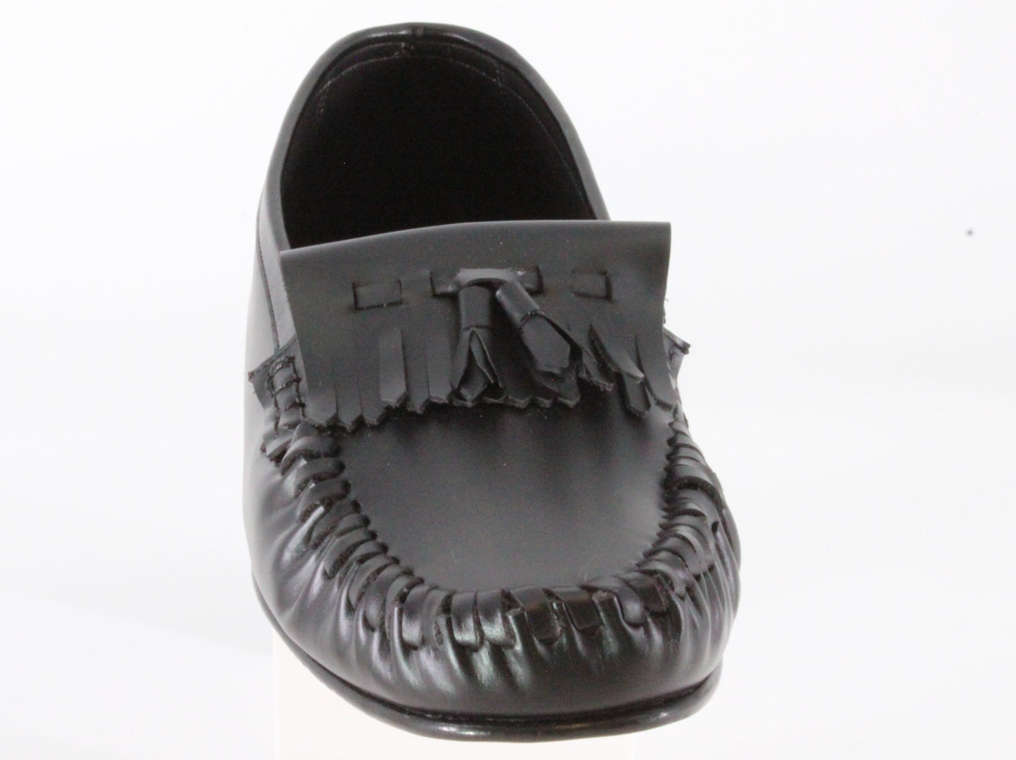 Black Leather Loafer