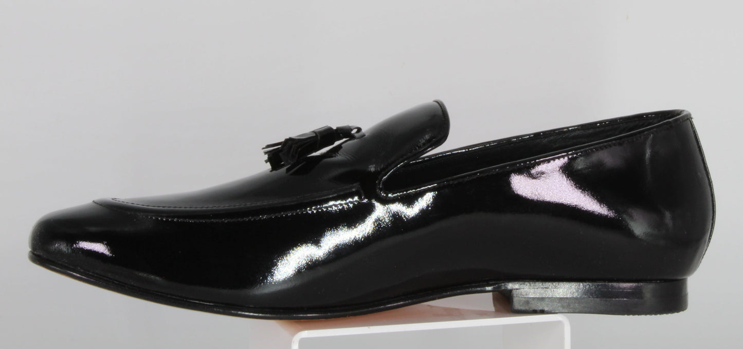 Black Patent Leather Loafer