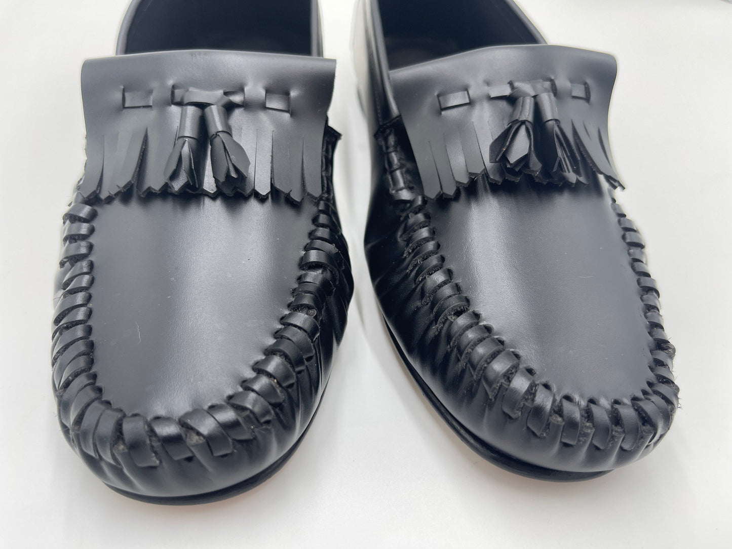 Black Leather Loafer