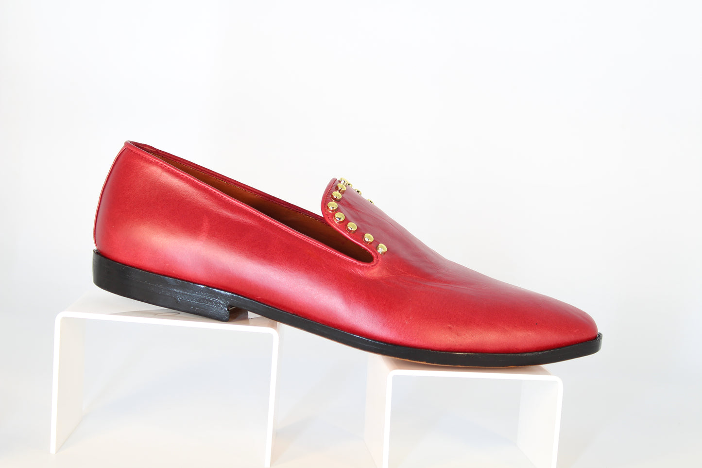 Red Leather Hèfe Loafer