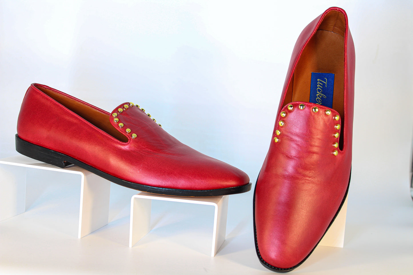 Red Leather Hèfe Loafer