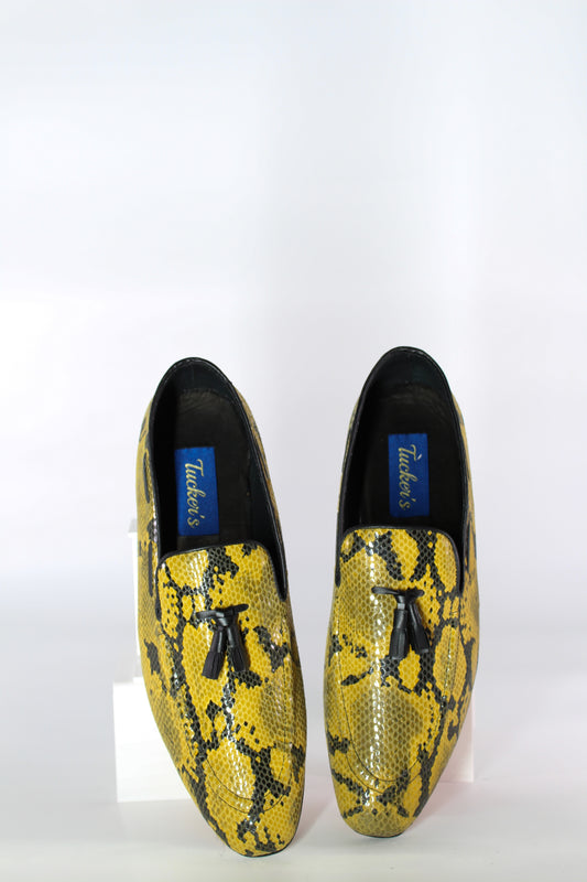 Python Faux Leather Loafer