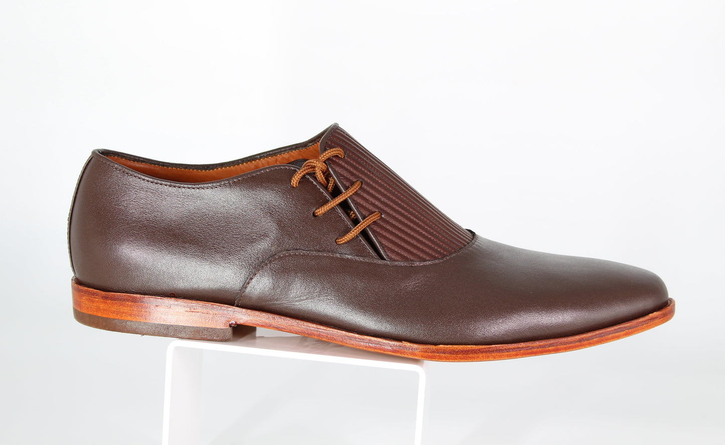 Brown Side Laced Oxford