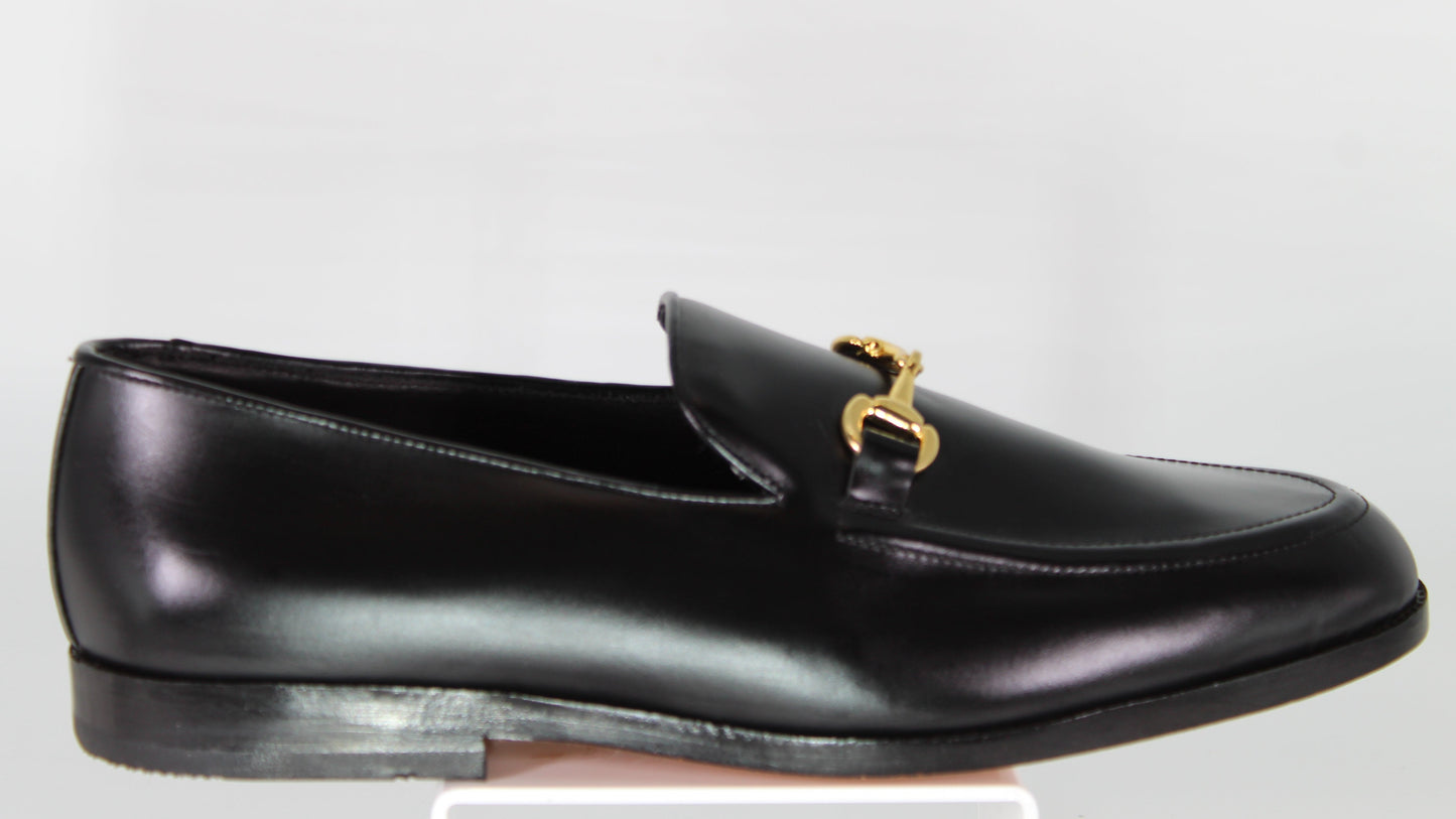 Black Penny Leather loafer