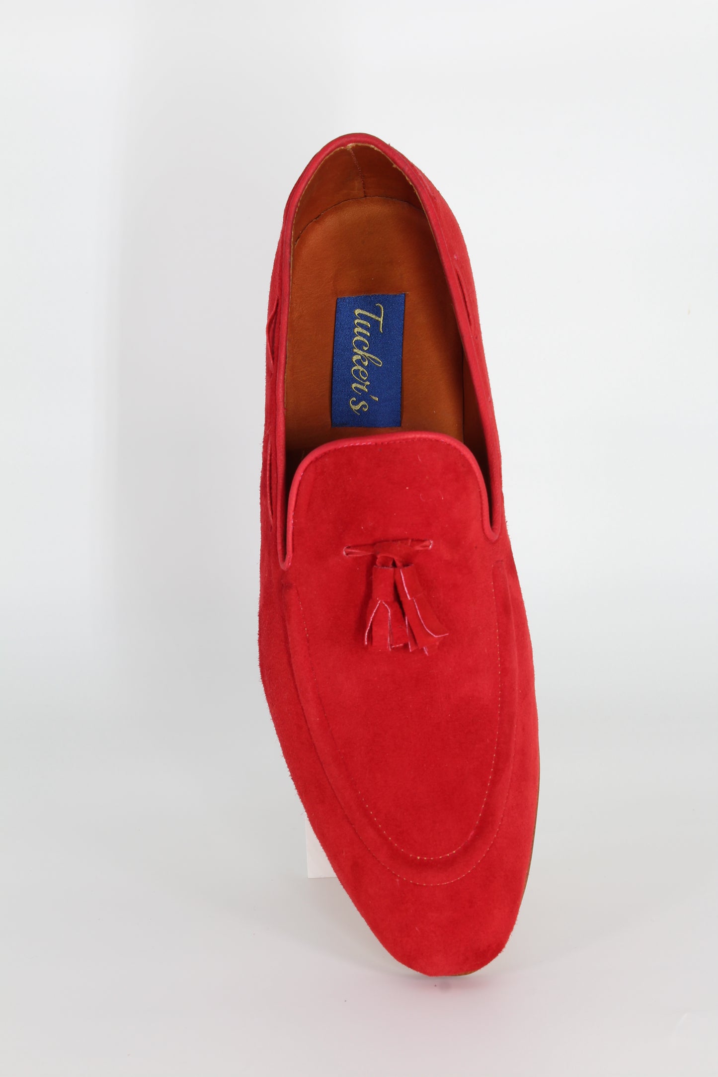 Red Suede Loafer