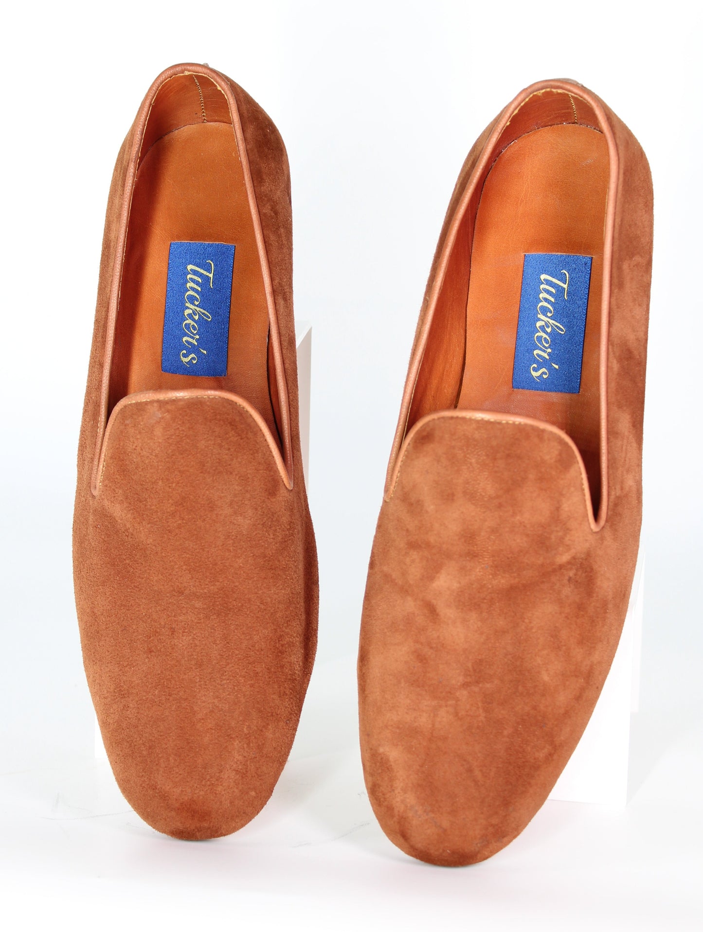 Honey suede loafer