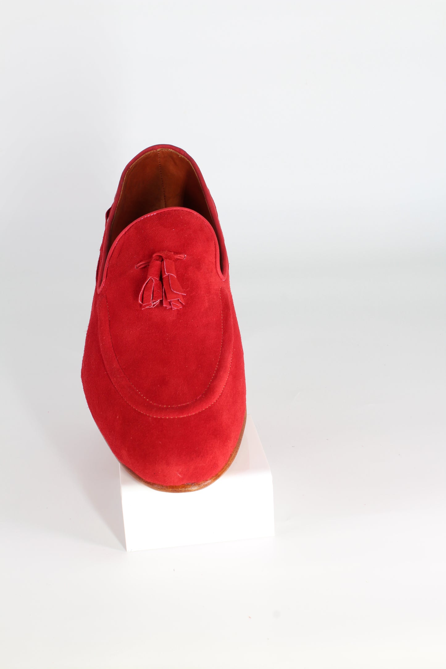 Red Suede Loafer